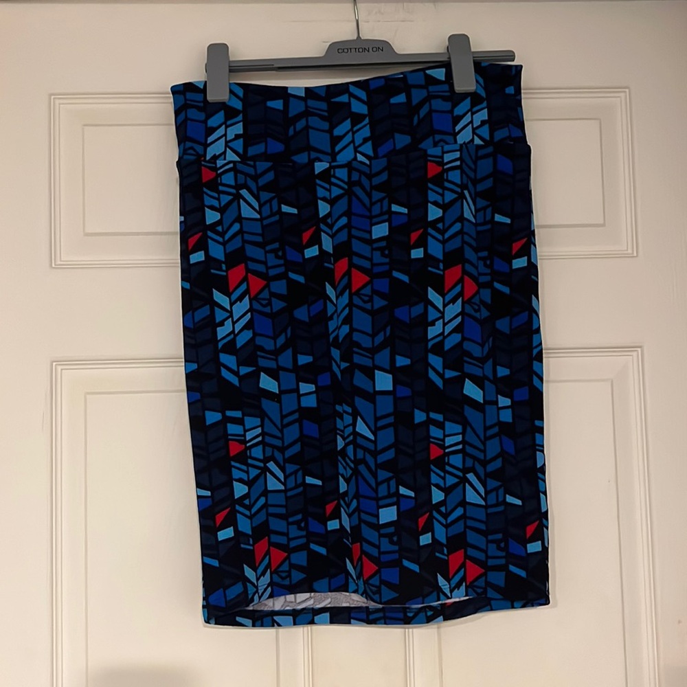 LuLaRoe Patterned Pencil Skirt